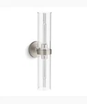 Kohler Purist 2-LIGHT 29IN Wall Sconce Titanium Etl Listed 27264-SC02-BNL. Fixed Price $275.00.