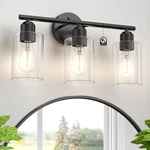 Espird Bathroom Vanity Fixtures Matte Black 3 Lights,. Fixed Price $54.29.