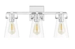 Home Decorators Collection Stonedale 20 In. 3-LIGHT Chrome Vanity HDLI007. Fixed Price $109.00.
