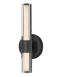 Hinkley Lighting 51310 Georgette 14" Tall Led Wall Sconce - Black. Fixed Price $299.00.