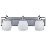 Canarm IVL259A03 Chrome Griffin 3-LIGHT 24"W Bathroom Vanity. Fixed Price $82.62.