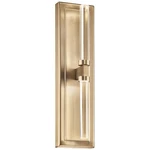 Kichler Sycara 2LIGHT Led Wall Sconce With Faceted Crystal In Champagne Bronze. Fixed Price $207.00.