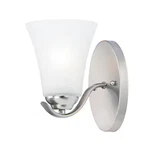 Maxim Lighting 12081FTSN Vital 1-LIGHT 5.5" Wide Satin Nickel Vanity. Fixed Price $38.00.