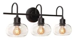 Afx LNYV2410MB Laney 3 Light 24"W Vanity - Black. Fixed Price $128.00.