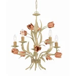 Crystorama Lighting Group 4805 Southport 20"W Taper - Sage Rose. Fixed Price $358.40.