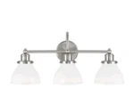 Capital Lighting 8303-128 Baxter 24"W Bathroom Vanity Brushed Nickel. Fixed Price $199.99.