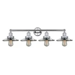 Innovations Railroad 4LT 35" Bath Vanity Light, Chrome/chrome 616-4W-PC-M7-PC. Fixed Price $479.60.