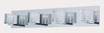 Eco Lighting Chrome Blocs 28" Width Led Bath 4001-4. Fixed Price $69.00.