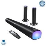 100W Bluetooth Sound Bar With Rgb Lights & Detachable Design For Tv, Gaming Pc. Fixed Price $117.67.