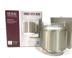 Home Decorators Upton 60-WATT Equivalent Brushed Nickel Led Wall Sconce. Fixed Price $25.99.
