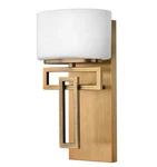 Nos Hinkley Lanza Light Bath Vanity Wall Sconce #5100BR Dimmable #b. Fixed Price $74.00.