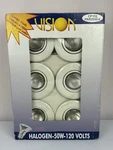 Vision 3" Recessed Lighting Eyeball Can Lights 6 Pack White 5" Trim Ring 50W. Fixed Price $37.99.