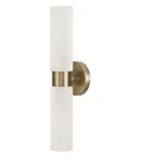 Capital Lighting 651721AD Alyssa 2-LIGHT 5" Bath Bar W/faux Alabaster Glass Shad. Fixed Price $74.49.