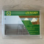 Ge Lite Easy Fluorescent Fixture PLG131B Counter Closet Light *usa* New Vtg. Fixed Price $34.99.