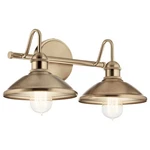 Kichler 45944 Clyde 2 Light 17"W Bathroom Vanity - Bronze. Fixed Price $209.99.