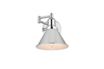 Elegant Lighting LD7326W7 Varden 8" Tall Bathroom Sconce - Chrome. Fixed Price $88.00.