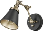 Millennium Lighting 12001 Edith 9" Tall Wall Sconce - Matte Black / Vintage. Fixed Price $119.90.