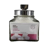 Cru De Provence Cherry Blossom 11.18OZ Bath Salts In Vanity Jar. Fixed Price $9.09.