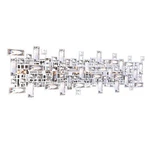 Chrome Eight Light Vanity From The Arley Collection. Fixed Price $258.00.