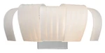 Elan Lighting Ukku Two Chrome And Frosted Glass Wall Sconce. Fixed Price $86.39.