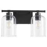 Quorum International 5374-2 Tribute Light 15"W Vanity Black. Fixed Price $188.00.
