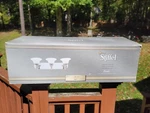 Decor By Stiffel Petals Precious Metals Antique Pewter 26" Led Bath 3 Light. Fixed Price $79.99.