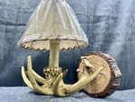 Patriot Lighting Yosemite Wall Faux Antler Rustic Sconce Nos Open Box. Fixed Price $49.95.