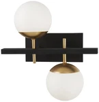 Kovacs P1351-618 Alluria 2 Light 16"W Bathroom Vanity Gold. Fixed Price $183.20.