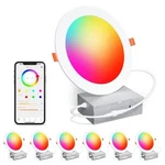 Smart Recessed Lighting Inch Rgbcw Pack, Work With ALEXA-4PACK. Fixed Price $39.99.