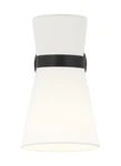 Bellevue SGBF70582 Creuse 12" Tall Wall Sconce - Black. Fixed Price $126.65.