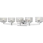 Z-lite 1927-5V-CH-LED Rubicon 36 Inch Chrome Vanity Wall Light. Fixed Price $406.00.