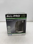 All-pro WP1850L Weatherproof Led Wall Pack Flood Light, 1650-LM, 120V, Bronze. Fixed Price $56.70.