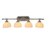 Monument 617087 4-LIGHT 32" Wide Bathroom Vanity Lighting Fixture Brushed Nickel. Fixed Price $64.59.