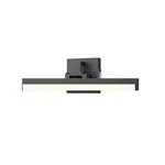 Z-lite Liam Light 18" Vanity, Matte Black/frosted 1009-18W-MB-LED. Fixed Price $144.00.