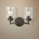 Kichler Winslow 9 1/4" High Olde Bronze 2-LIGHT Wall Sconce. Fixed Price $99.97.