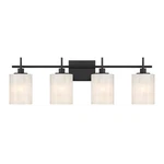 Bellevue SHBF80973 4 Light 31"W Vanity - Black. Fixed Price $217.60.