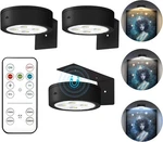 3PCS Picture Lights For Wall Battery Pack, Black, Operated. Fixed Price $20.24.