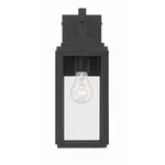 Crystorama Byron Light 6" Outdoor Wall Mount, Matte Black BYR-80101-MK. Fixed Price $248.00.