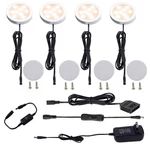 Aiboo Under Cabinet Led Puck Lights Kit With Touch Dimming Switch For Ambianc.... Fixed Price $31.57.