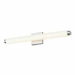 Sonneman 2431.01-DT Tubo Slim 24" Led Bath Bar With Drum Trim, Chrome Etched. Fixed Price $295.00.