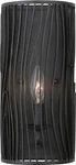 Morre 1 Light Ada Sconce In Black Iron Kalco. Fixed Price $625.00.