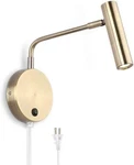 Joossnwell Wall Lamps That In, Metal Industrial Bronze-plug. Fixed Price $52.71.