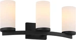 589150-BLK Desta Transitional Indoor 3-LIGHT Vanity With Curved Bar, Matte. Fixed Price $181.92.