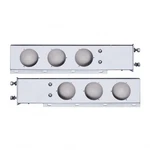 United Pacific 22300 430SS Internal Spring-loaded Light Bar W/three 4" .... Fixed Price $217.77.
