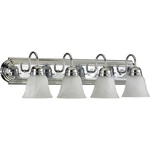 Quorum International 5094-4-114 Four Light 30"W Bathroom Fixture Chrome. Fixed Price $98.00.