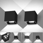 Birtalo 20 Watt Led Up And Down Outdoor Wall Lights Adjustable 6500K Modern W.... Fixed Price $102.28.