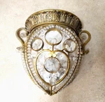 Pair Portfolio Pocket Wall Sconce Acyrlic Bead Strands 137637 Model 22916 2WS. Fixed Price $99.00.