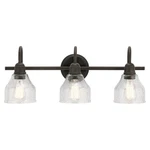 Kichler Avery 24" Vanity Olde Bronze Vintage 3LIGHT Bathroom. Fixed Price $87.50.
