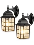2-PACK Dusk To Dawn Sensor Outdoor Wall Lantern, Exterior Light Fixtures Mt. Fixed Price $84.00.