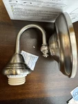 Portfolio Brushed Nickel Traditional Vanity Light-new In Box. Fixed Price $23.90.